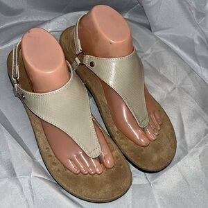 DREAM PAIRS Flat Sandals Arch suport Orthopedic Comfortable Soft Cushion sz 9